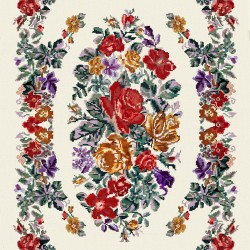 TAPATES PASHA WHİTE RETRO HALI