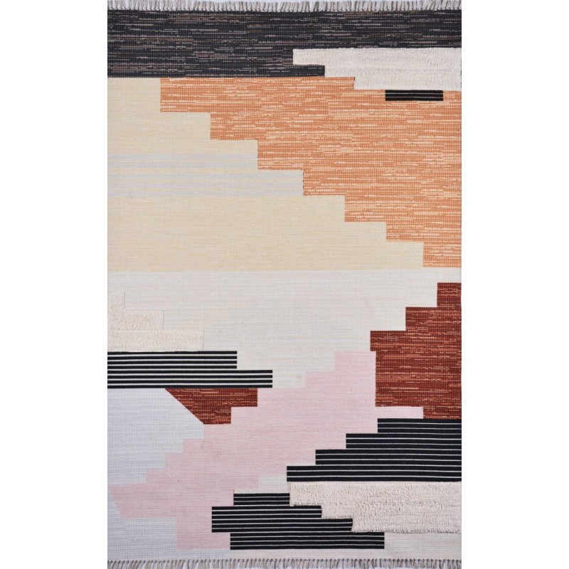 Tapates Rustik Brown Modern Halı Tapates Rustik Brown Modern Halı