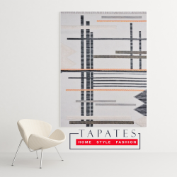 TAPATES RUSTİK CREAM DEKORATİF HALI
