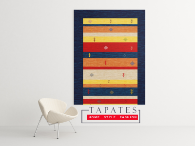 TAPATES CHİNDİ YELLOW DEKORATİF HALI