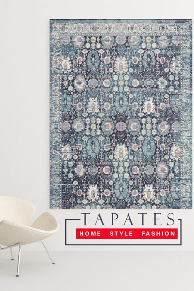 TAPATES ARYA DARK BLUE DEKORATİF HALI